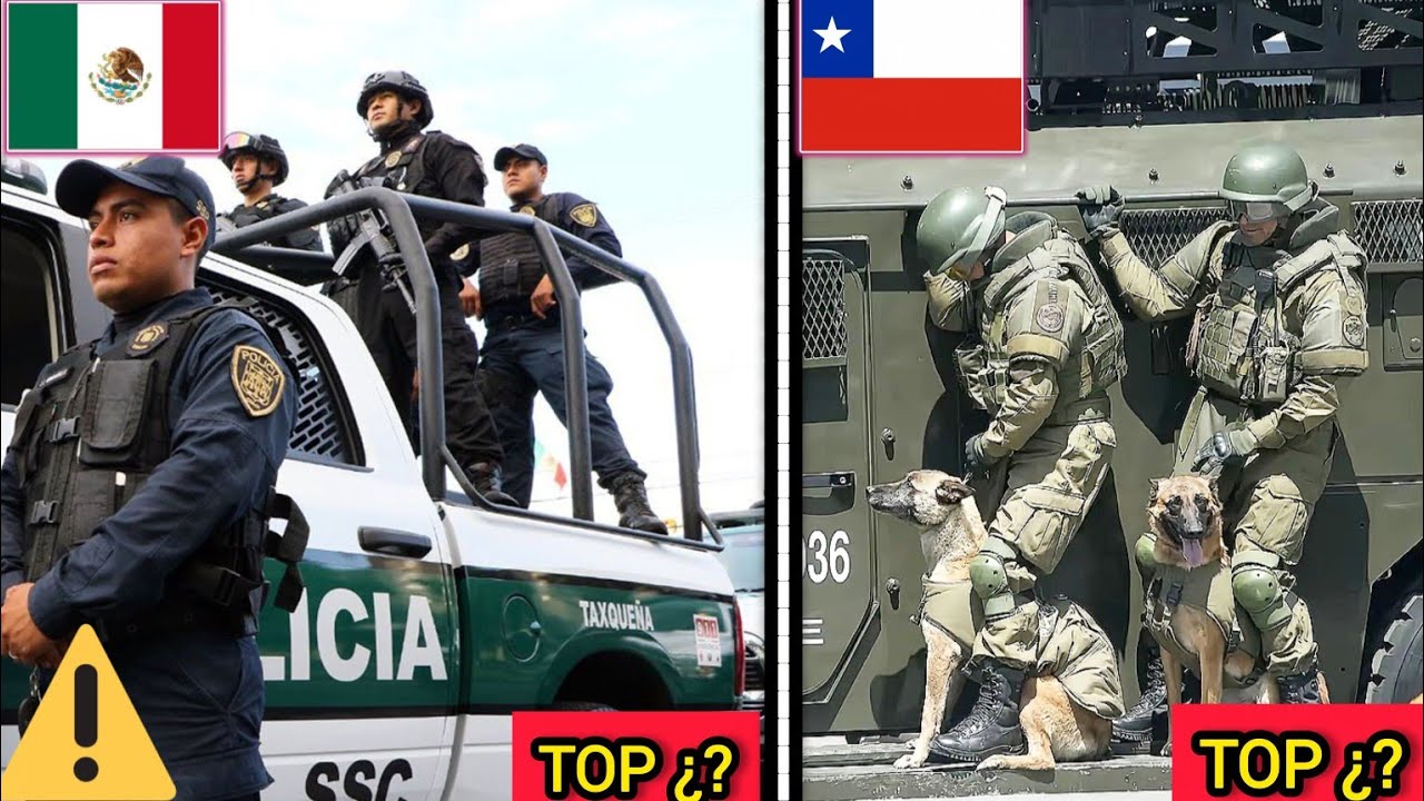 🚨TOP 10 POLICIAS LATINAS mas PODEROSAS Y FUERTES💥