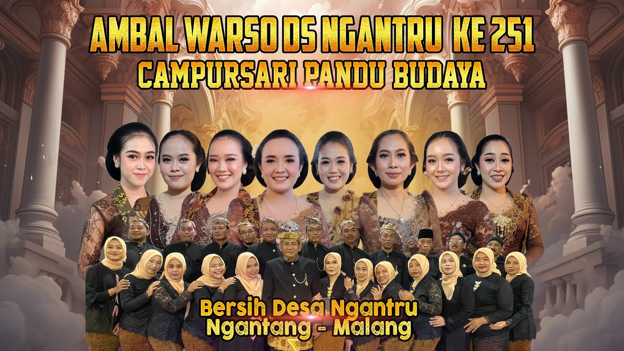 LIVE CAMPUR SARI PANDU BUDOYO DALAM RANGKA AMBAL WARSO DESA NGANTRU KE 252