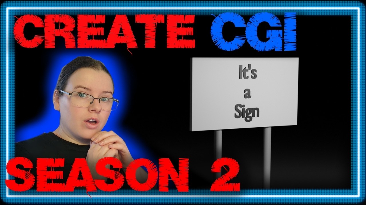 (S:2)(#30) Blender Tutorial: Make a Sign. Cycles 5.0
