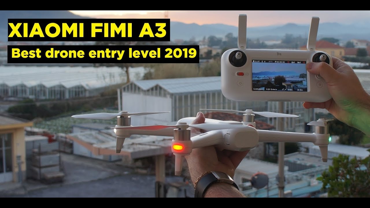 IL VERO MIGLIOR DRONE PER INIZIARE | Xiaomi FIMI A3 Unboxing 2019