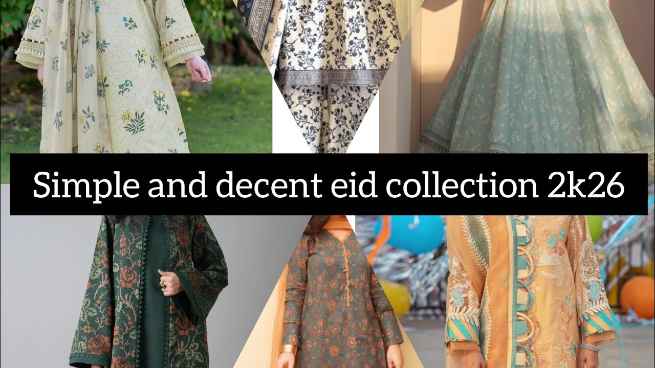 Simple and decent Eid collection 2026 , Unique styling top30dress#foryou #fashion#trending#viral