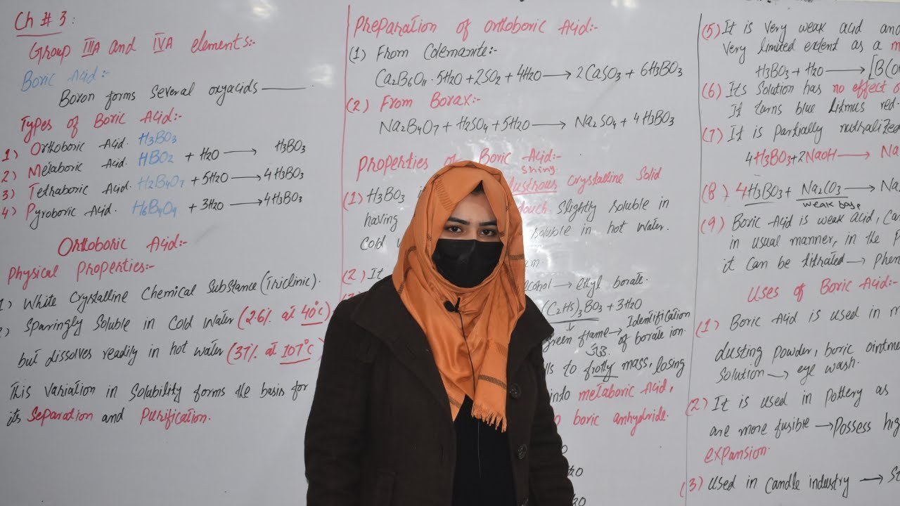 Boric Acid | Prof. Asma Khalil