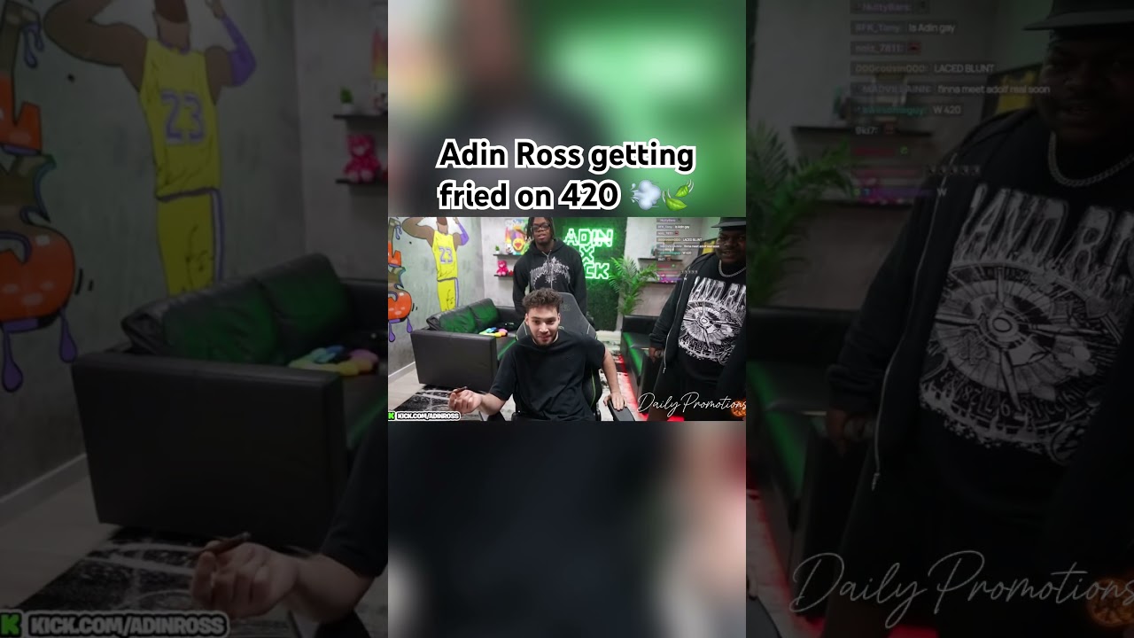 Adin Ross Stoner Anniversary ￼#adinross #shorts