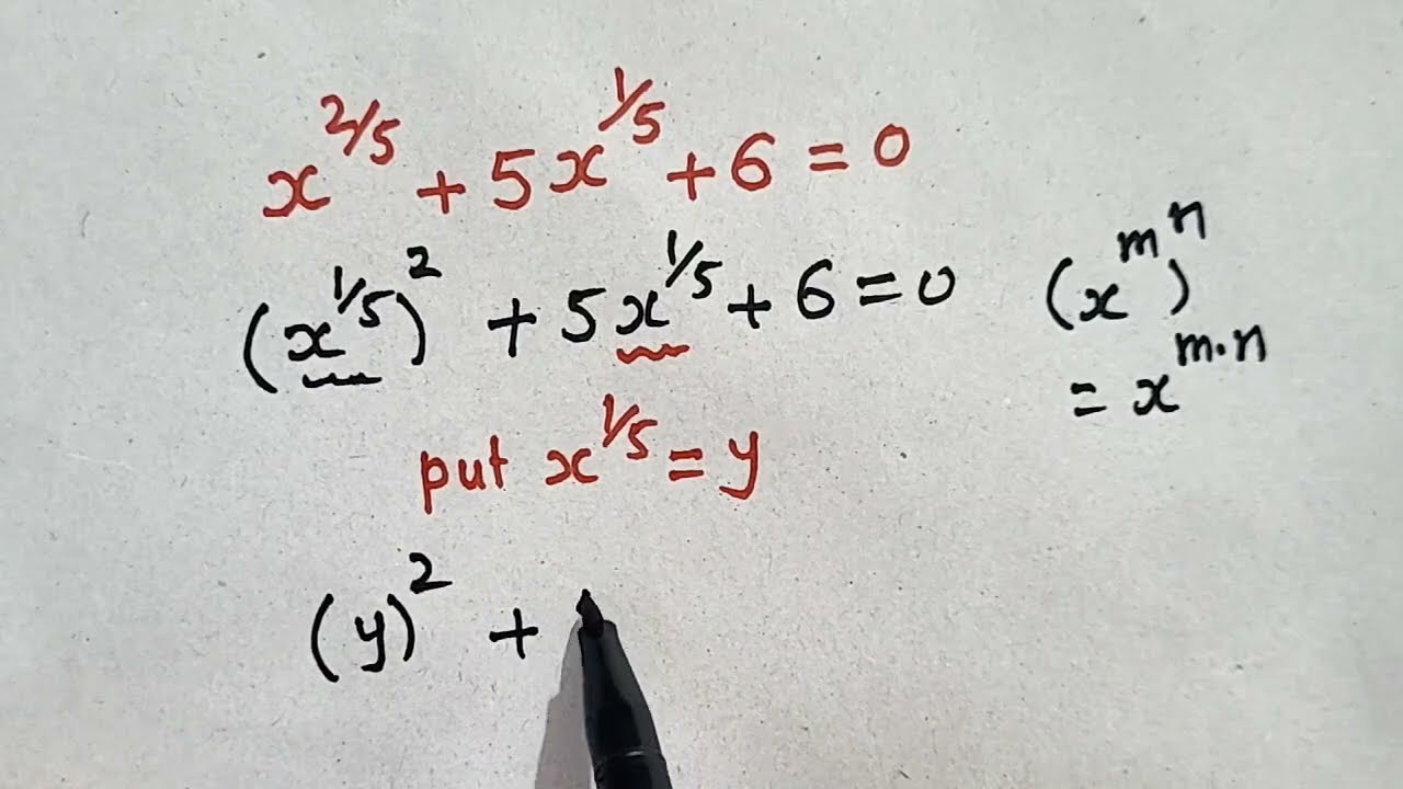 A tricky Exponential Algebra problem | Mathsolympiad question | CSA Education