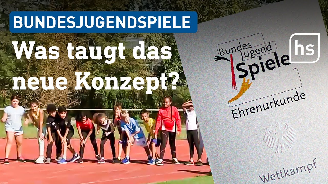 Neue Bundesjugendspiele: Weniger Wettkampf, weniger Tränen? | hessenschau
