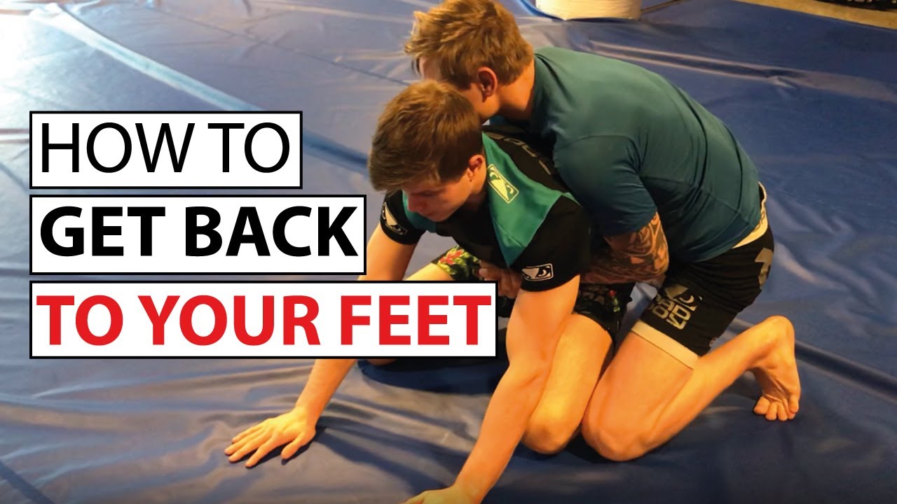 Get back to your feet from turtle in MMA - Technique basics