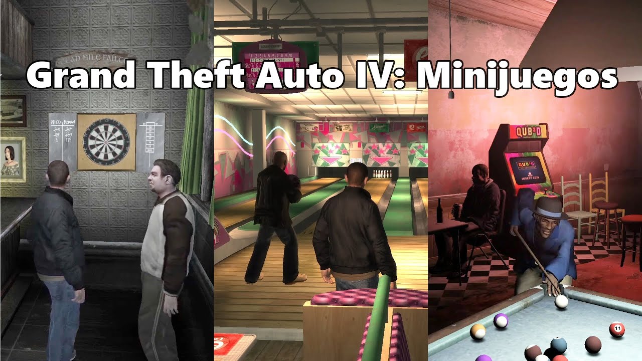 GTA IV - Minijuegos