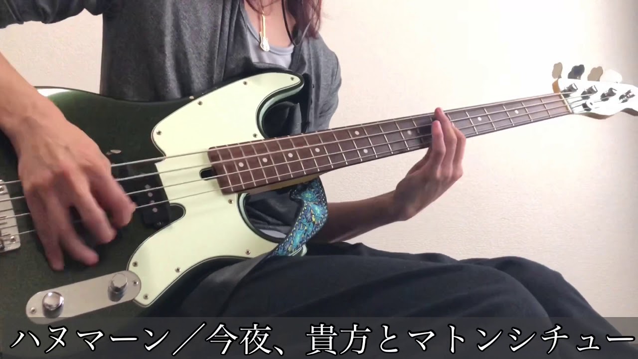 【弾いた@ベース】ハヌマーン/今夜、貴方とマトンシチュー