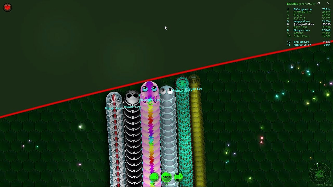 Wormax.io Best Kills #38 Clan ~ Łэч🧩👜