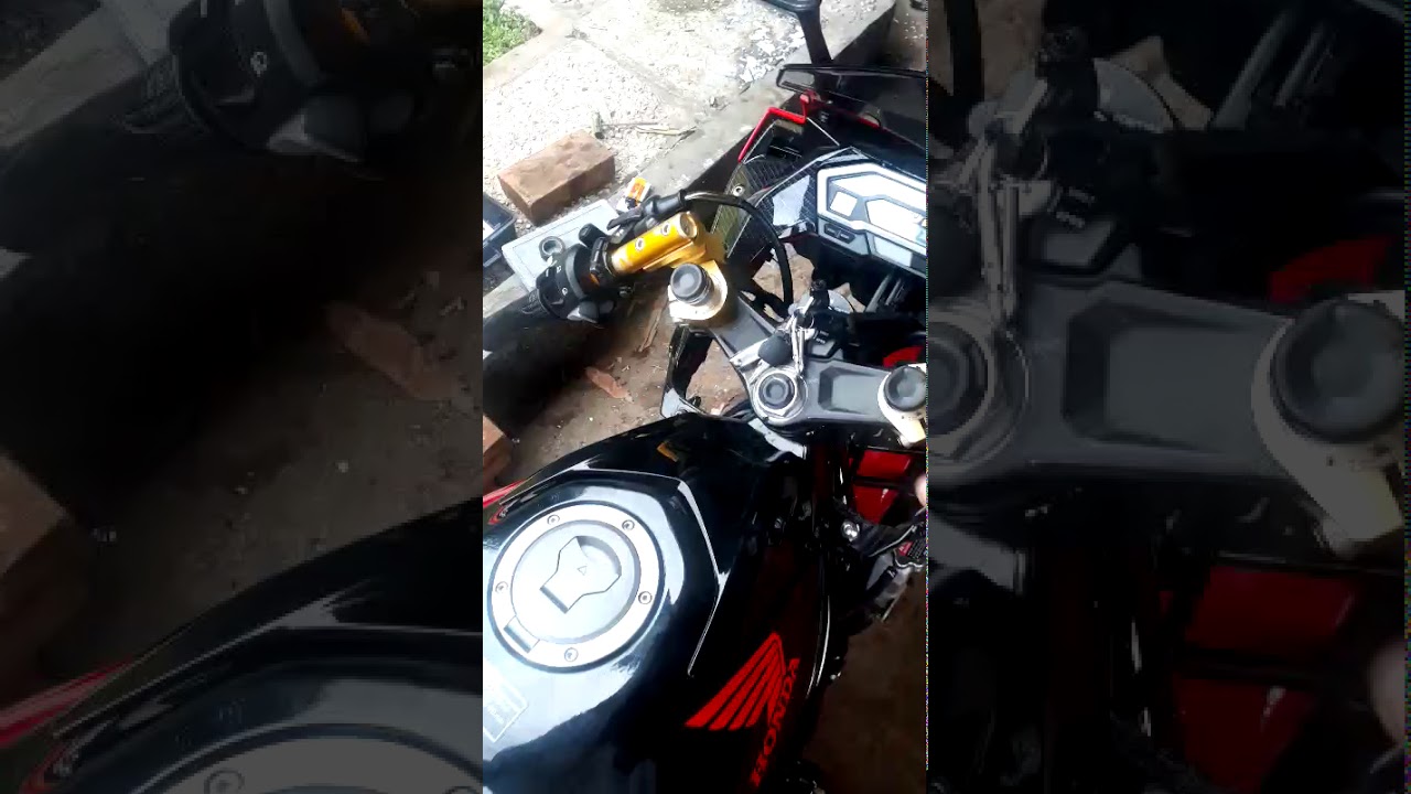 Ilustrasi Sensor Sentuh Anti Maling di motor new CBR 150