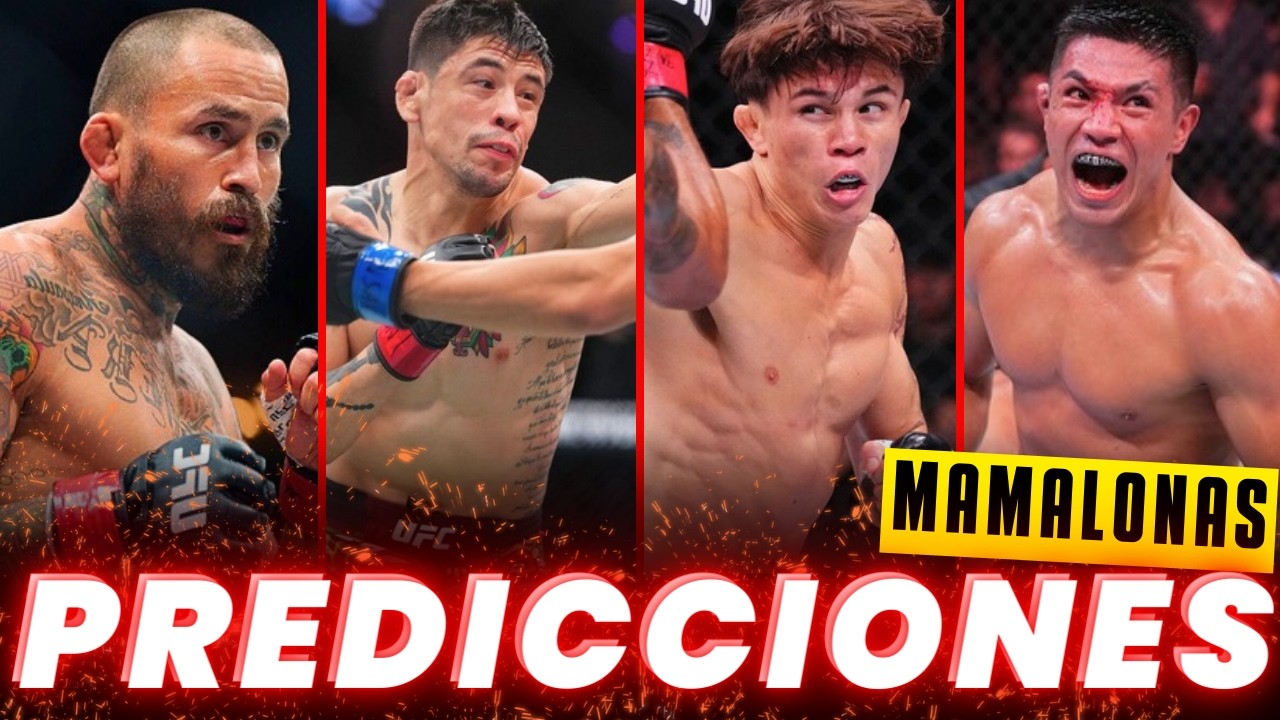 UFC MEXICO 🤑 PREDICCIONES MAMALONAS 🤑 // Moreno vs Kavanagh