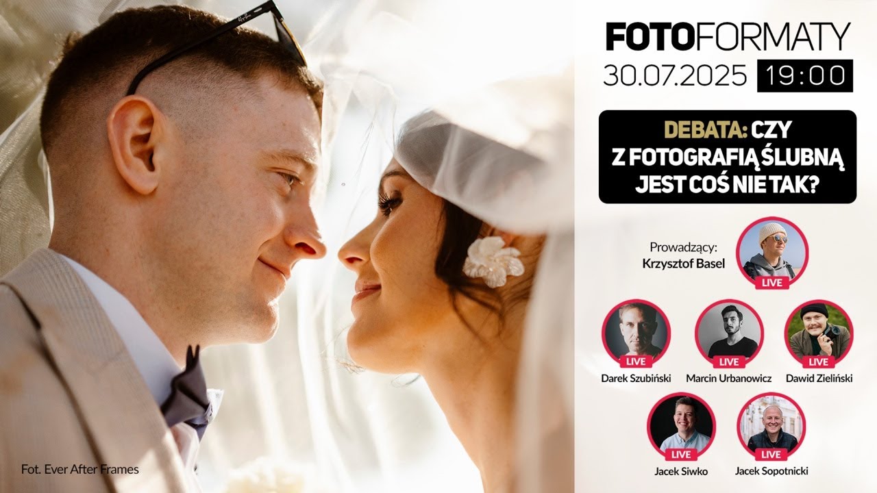 Debata: Czy z fotografią ślubną jest coś nie tak? Fotoformaty #61