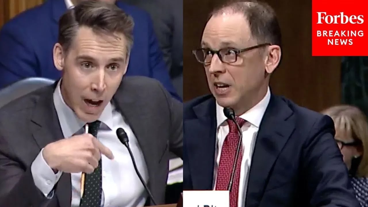 'I've Never Seen It Quite Like This': Josh Hawley Stunned By Biden Judicial Nom's 'Bizarre' Record