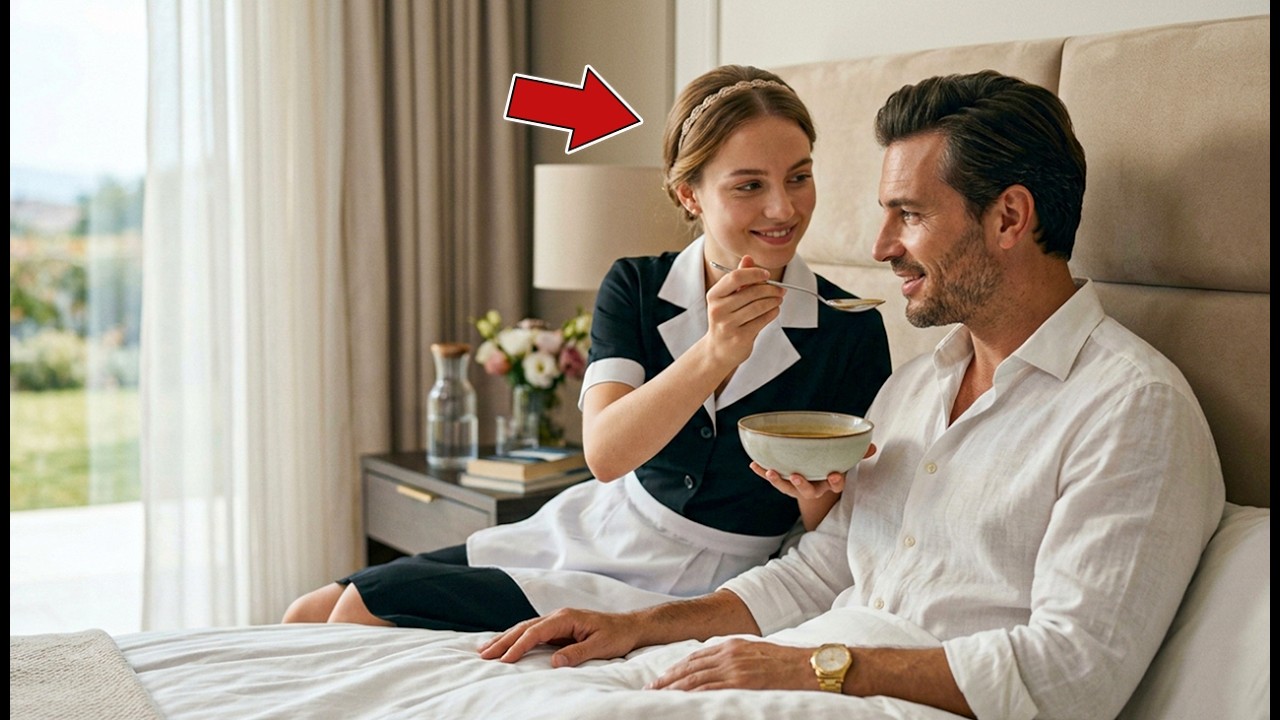 Paralysé et abandonné de tous, le millionnaire est sauvé par l’amour de sa femme de ménage !