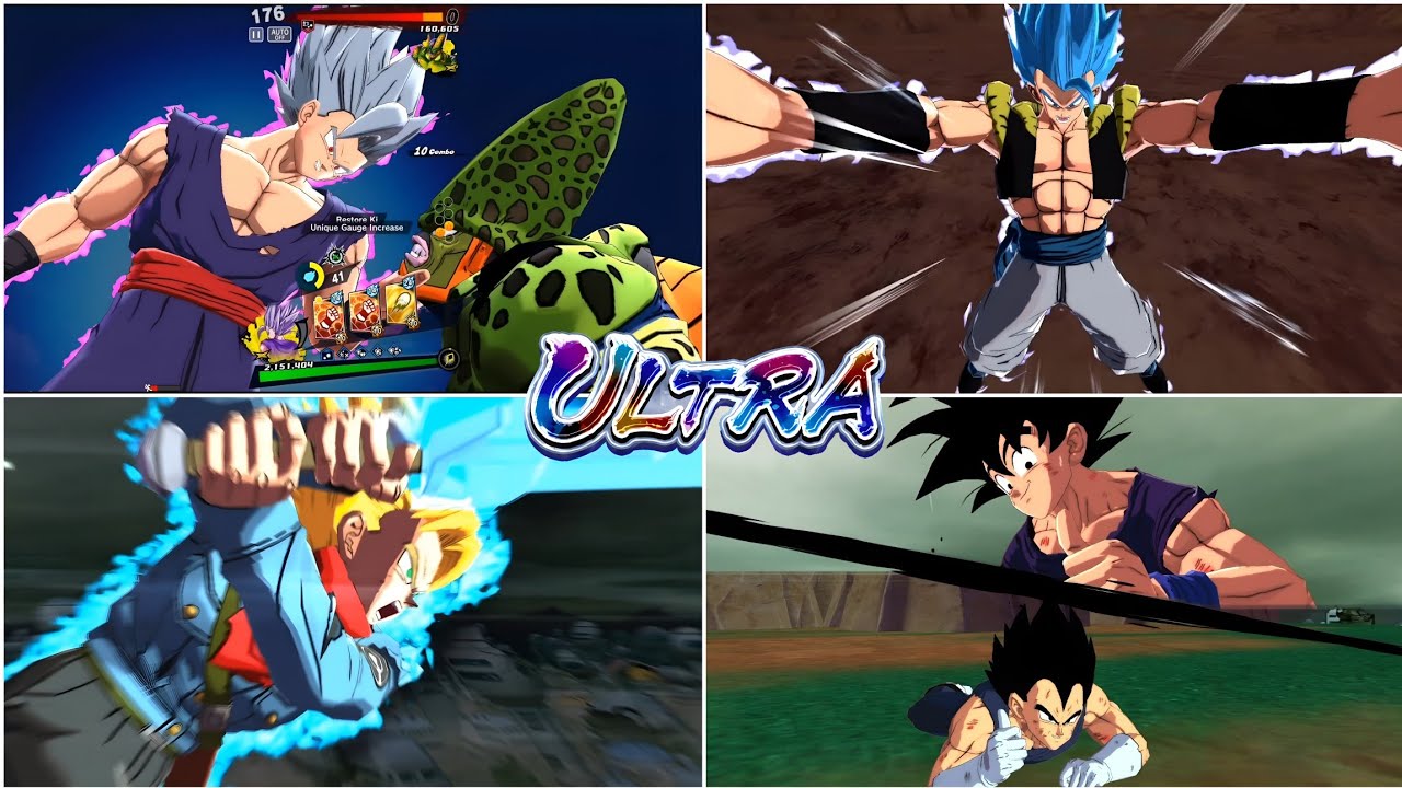 All Ultra Characters Special and Ultimate Moves!! 🔥 IN DRAGON BALL LEGENDS
