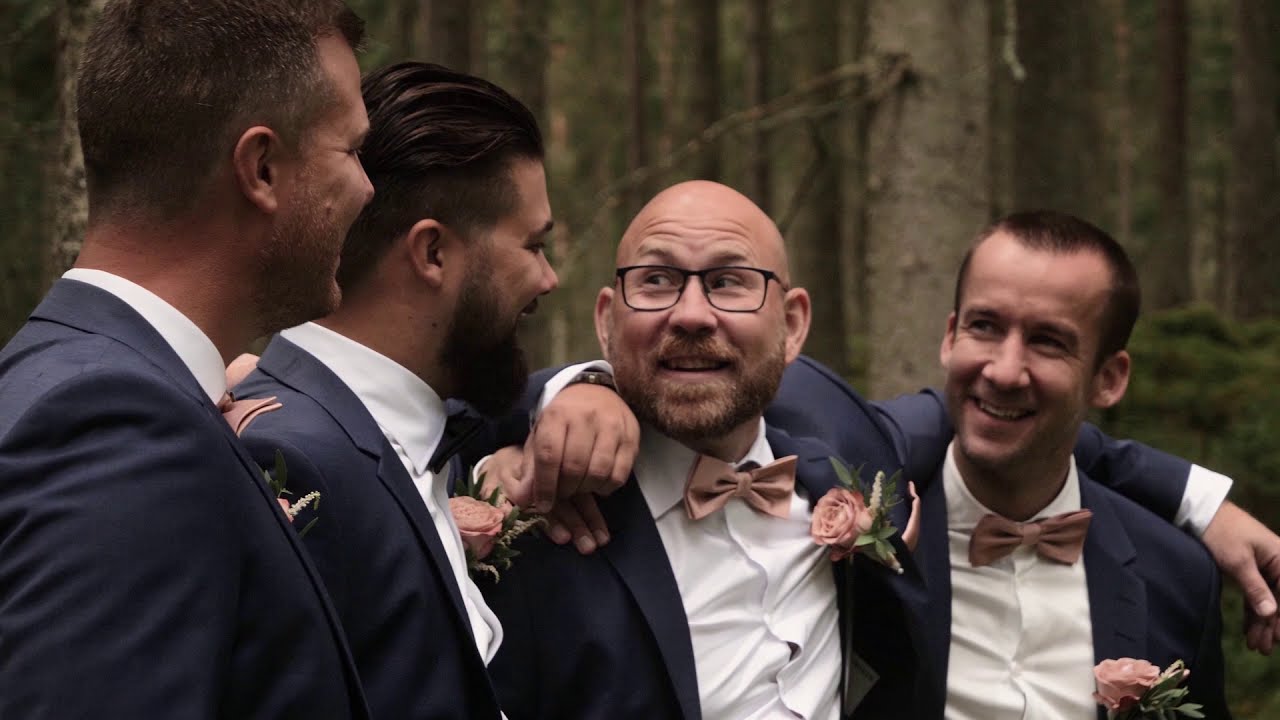 Videograf Wild Flower Wedding Stories Intimate Wedding in Sweden