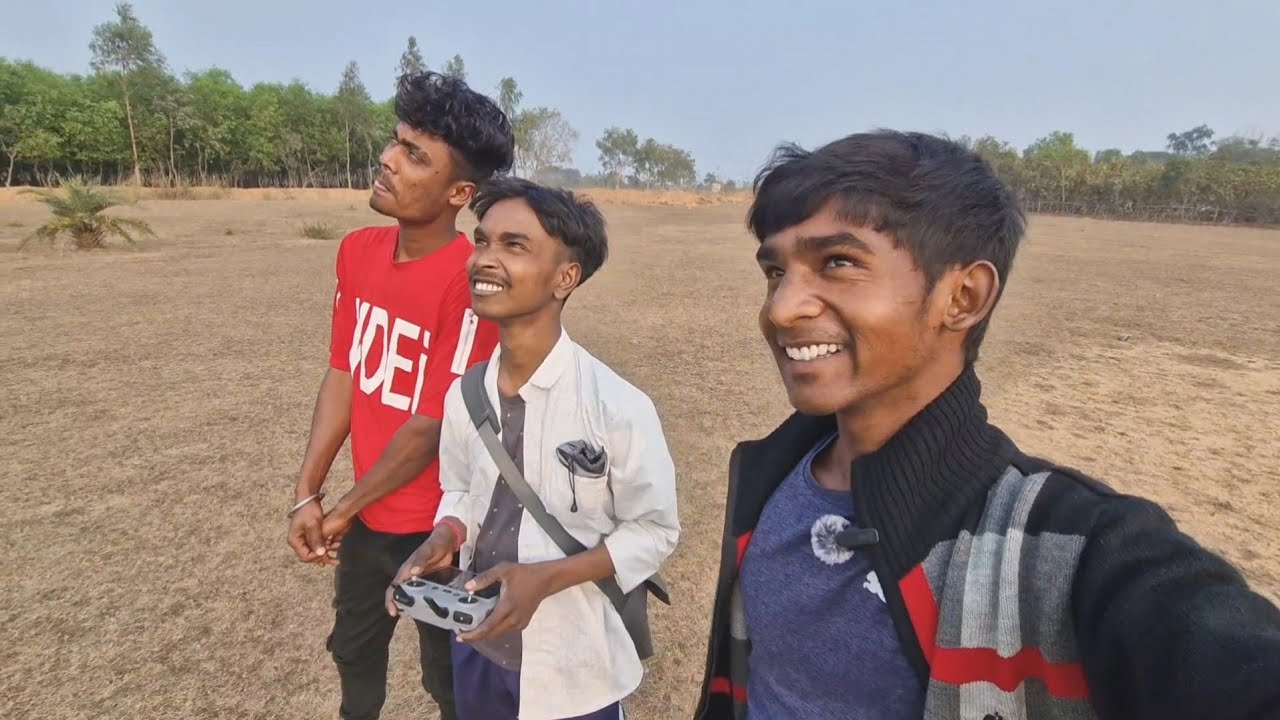 আজ Drone উড়া শিখে গেল ভাগ্নায় 🔥 - How to Fly A Drone ? Drone Kaise Udaiye ? Full Vlog
