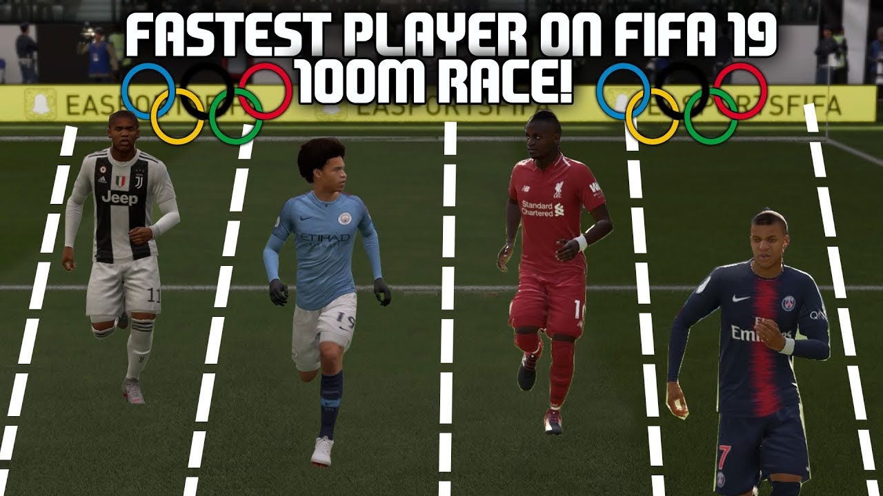 FIFA 19 Fastest Player Olympics 2019 FT. Mbappe, Bale , Sane!