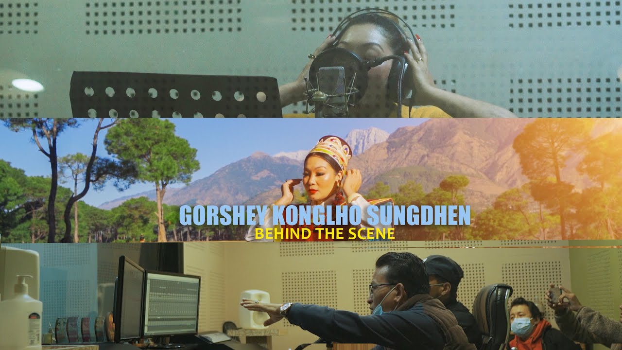 Making of Gorshey Konglho Sungdhen - Best of Behind the Scenes: Tenzin Donsel