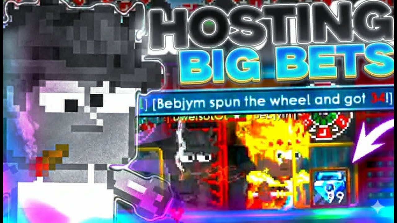 HOSTING REME BIG BETS +600BGL / GROWTOPIA