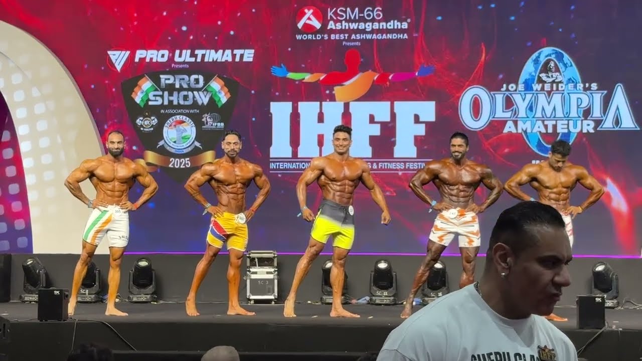 Men’s Physique Class D, предварительное судейское сравнение | IHFF Sheru Classic Amateur Olympia ...