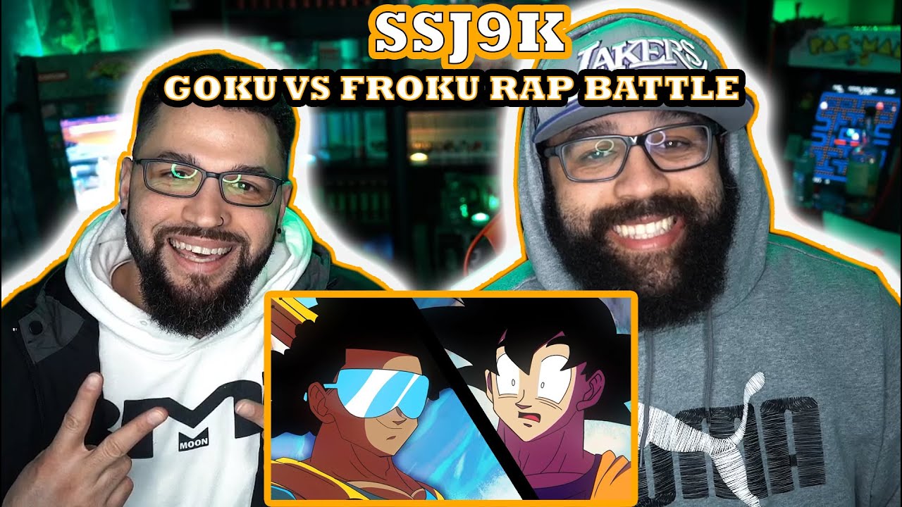 SSJ9K Goku vs FROKU Rap Battle! Red Moon Reaction