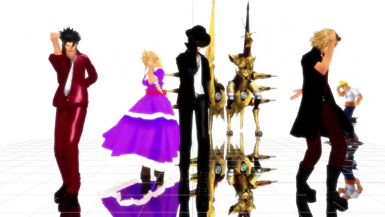Test 【MMD】FF☆まっさらブルージーンズ　リハーサル
