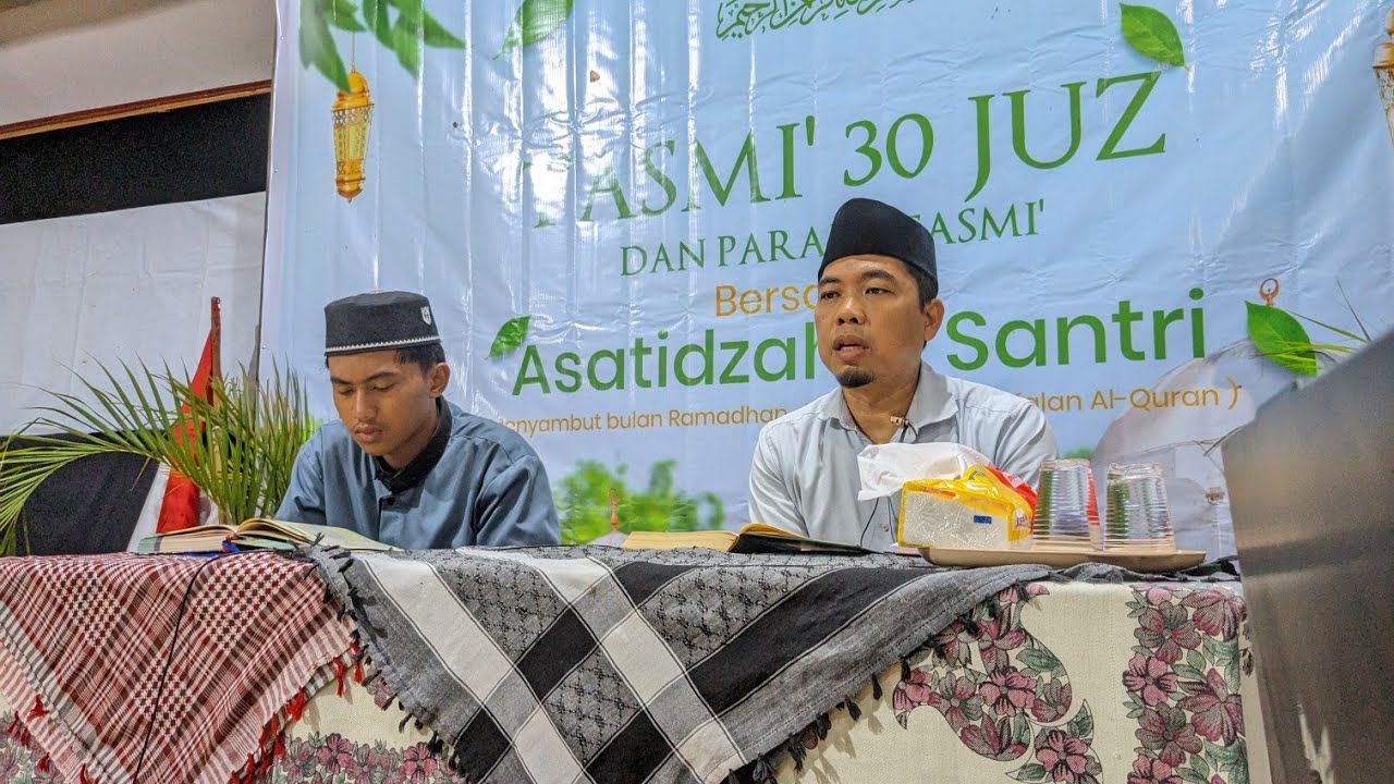 penutupan tasmi 30 juz dan di lanjutkakn parade tasmi