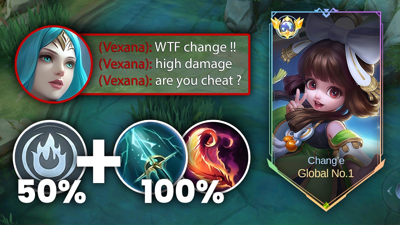 TOP 1 GLOBAL CHANG'E BEST 1 HIT DELETE BUILD 2026 !! CHANG'E BEST BUILD 2026 !! E877 - MLBB