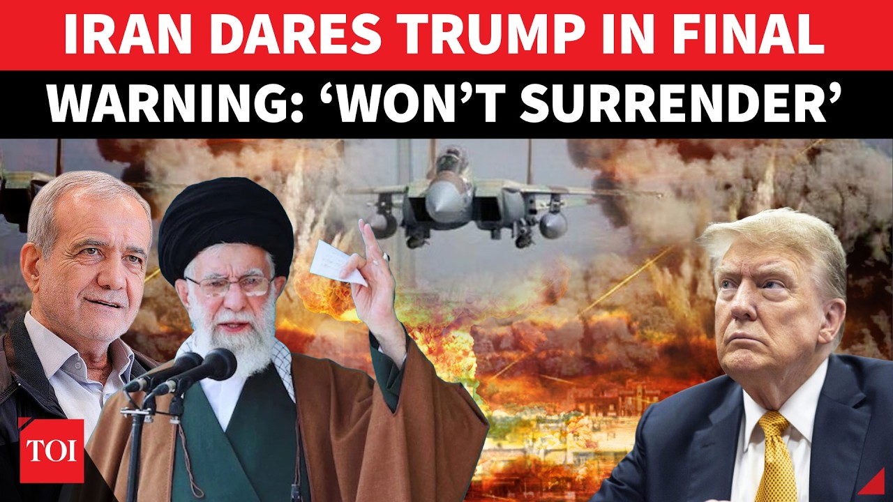 ‘IRAN WILL NEVER BOW’: Tehran Challenges Trump In Nuclear Showdown As US Signals Full-Blown War