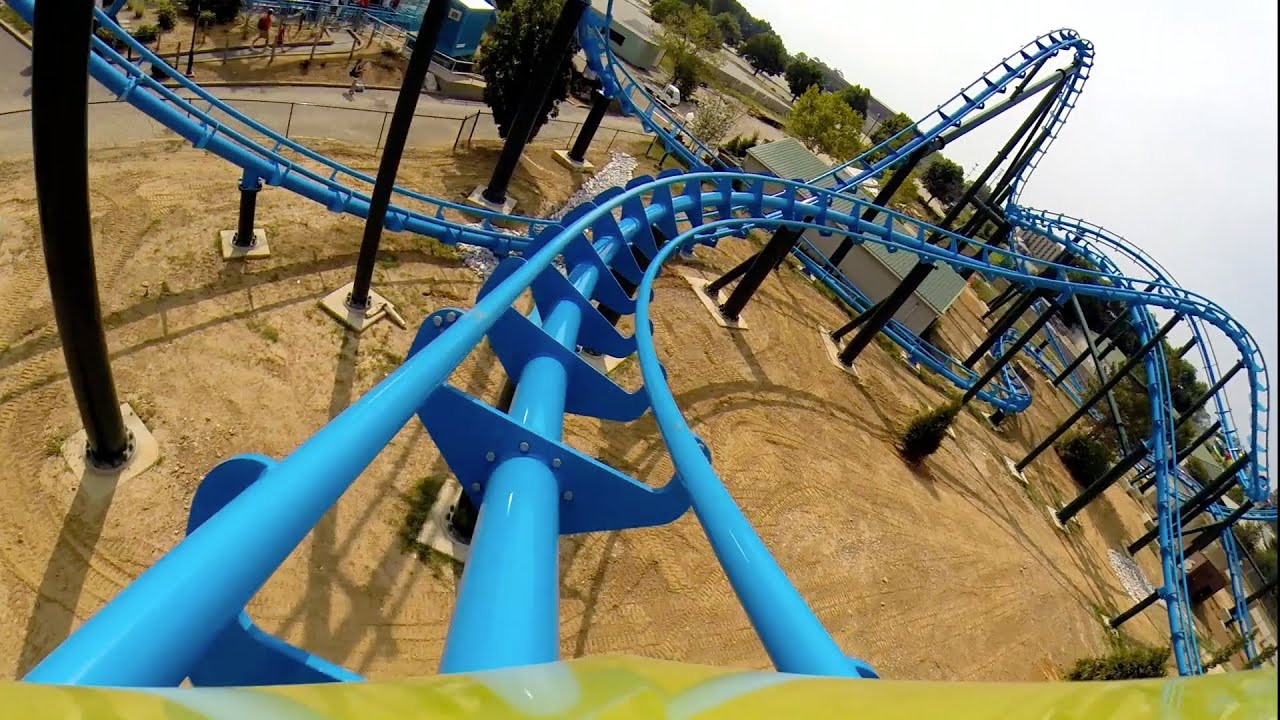 Lightning Run POV OMG Awesome Roller Coaster at Kentucky Kingdom