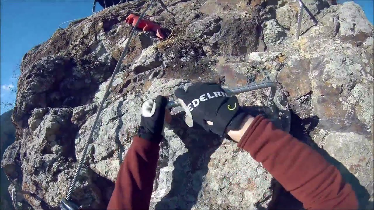 Vía Ferrata Roca de la Creu K3 Tramo 1 Ribes de Freser by RocJumper 1080p FHD