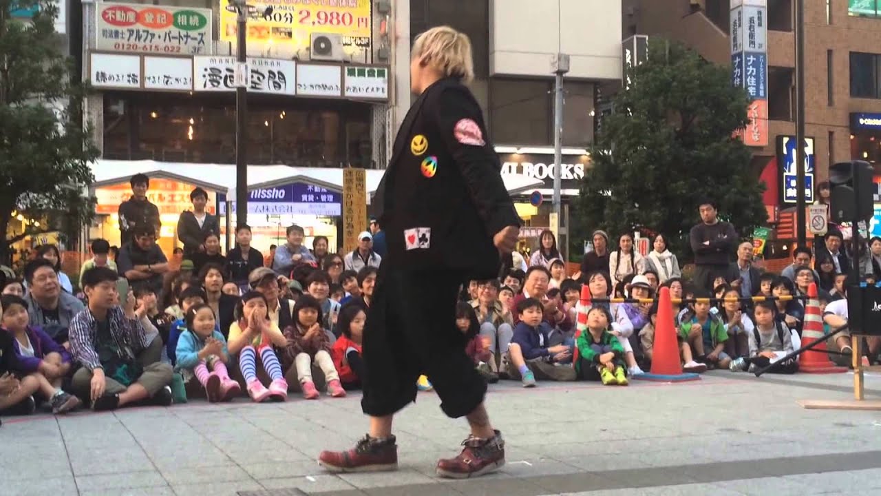 高円寺びっくり大道芸2015　芸人まこと