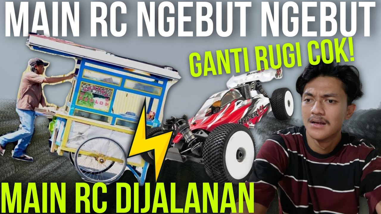 MANGPAAT MAIN RC NABRAK TUKANG BASO !