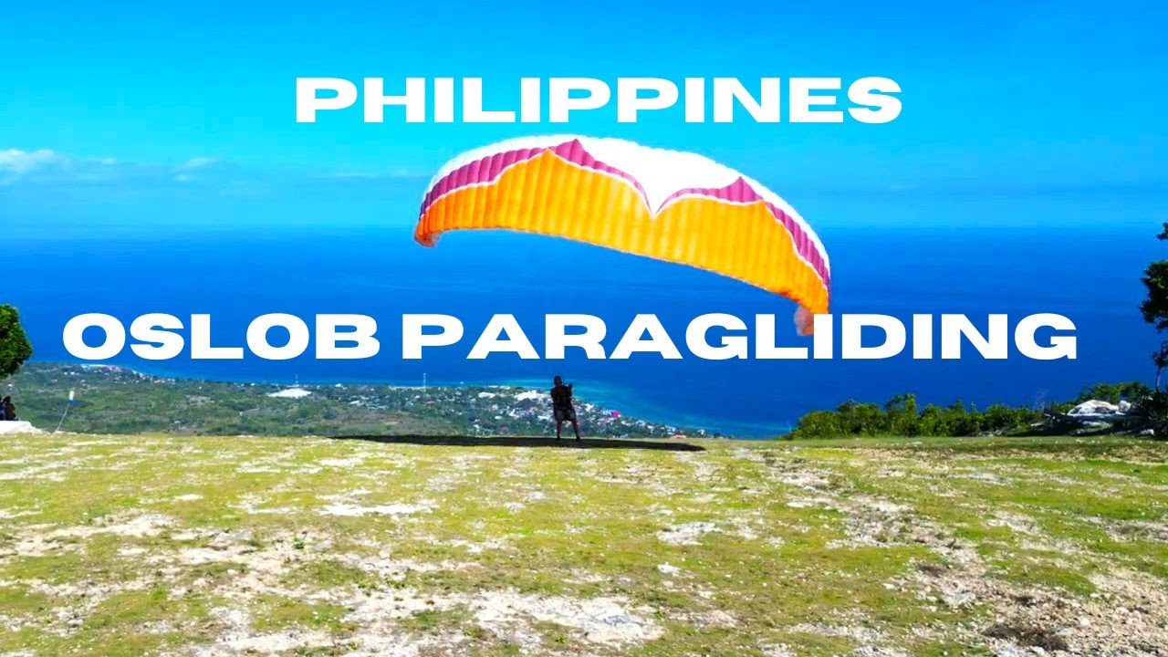 Philippines Paragliding Oslob Cebu island