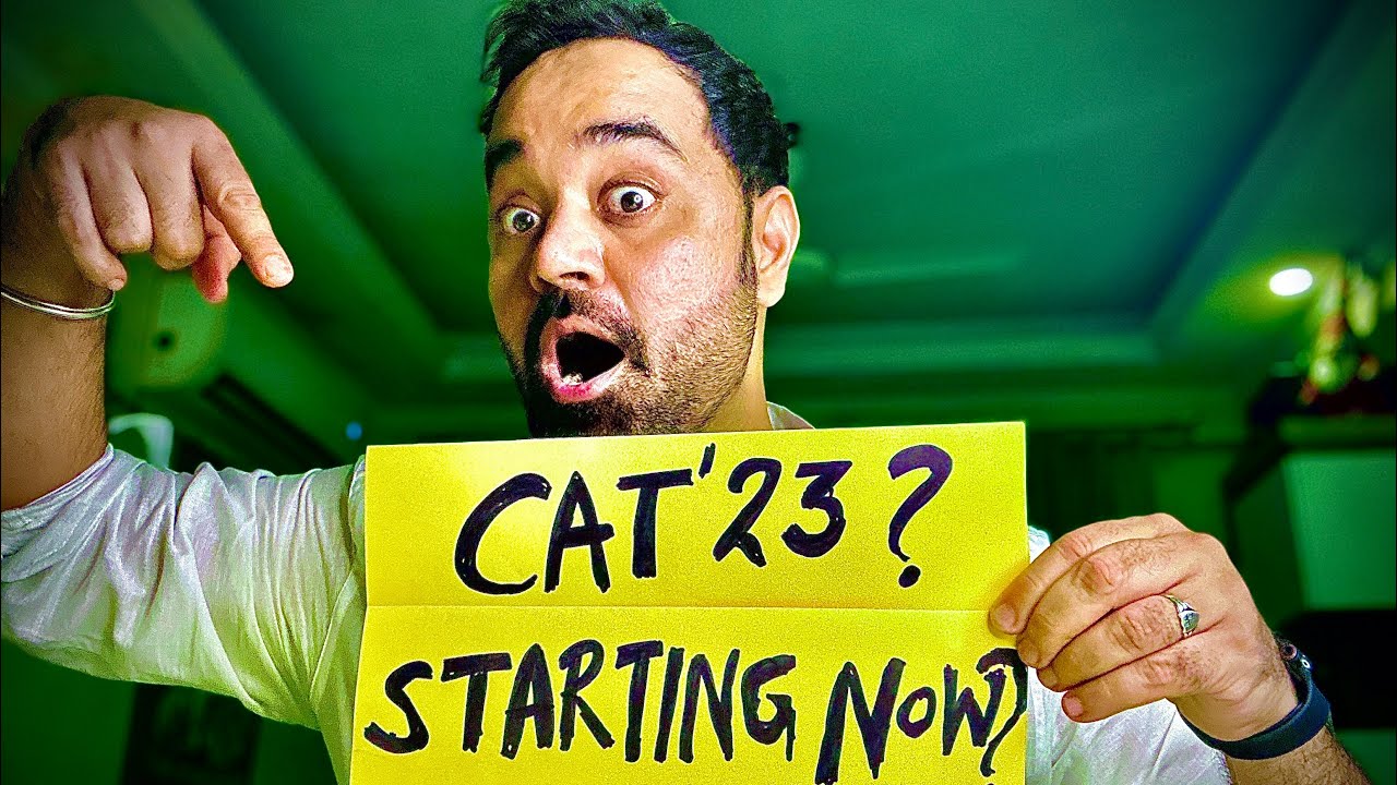 Can I start preparing for CAT 2023 NOW ? Notification OUT | CAT exam date !