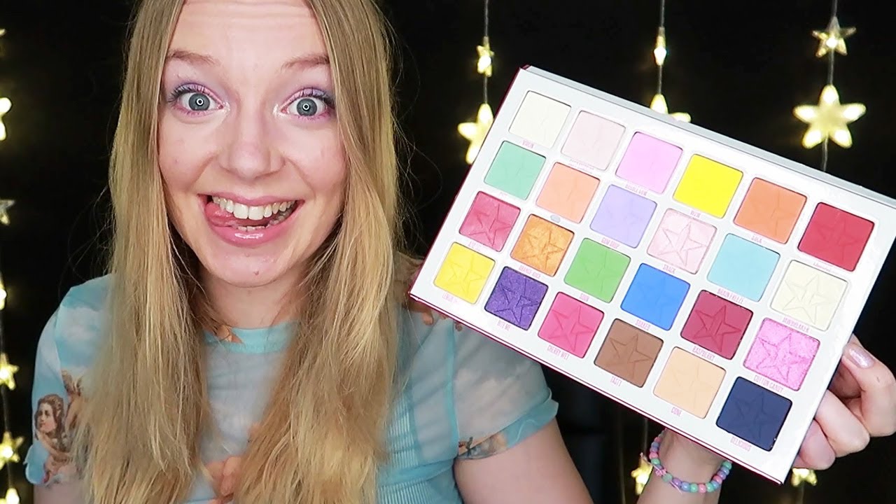 ASMR Jawbreaker Palette Makeup Look (Whispered)