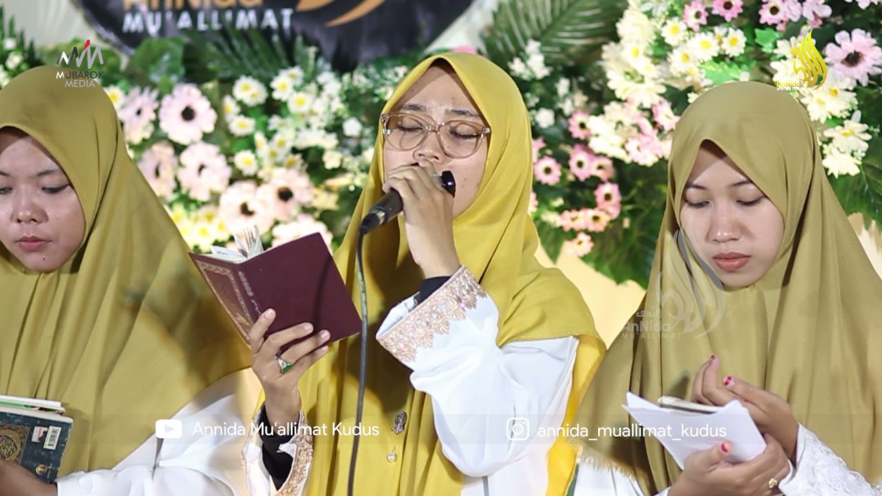 MAHALLUL QIYAM MAULID DIBA' (UMI KULTSUM)||HARLAH KE-55 JAM'IYYAH ADDUFUF ANNIDA MU'ALLIMAT NU KUDUS