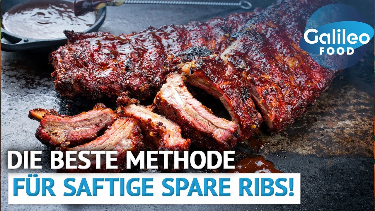 Die perfekten SPARE RIBS? Welche Methode macht die besten Rippchen in Rekordzeit? | Galileo Food