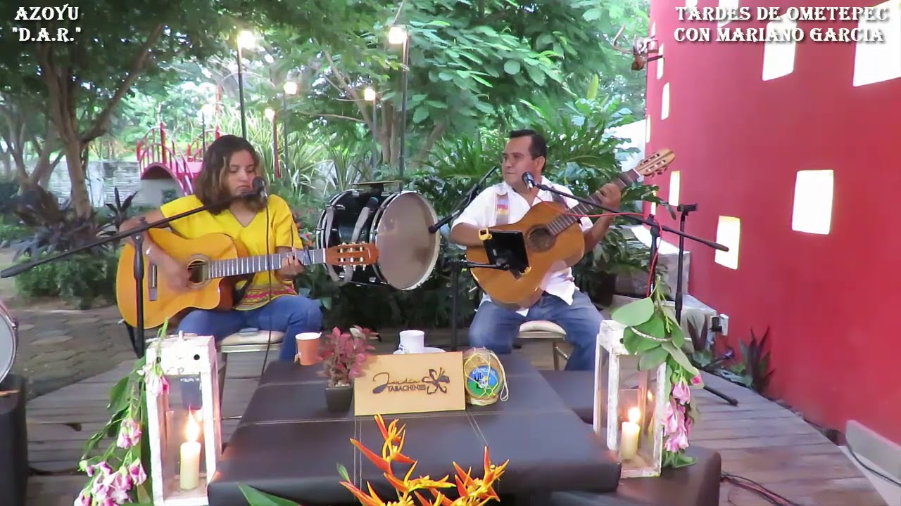 AZOYU. AUTOR: HIGINIO PELAEZ  INTERPRETA: LAURA GARCIA/MARIANO GARCIA.  #TARDESDEOMETEPEC#