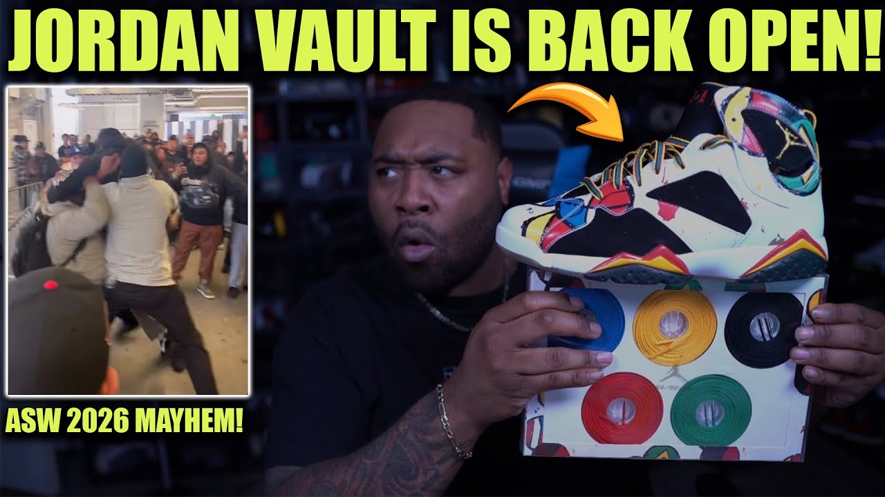 MAYHEM AND FIGHTS OVER WOLF GREY 5 ALL STAR WEEKEND 2026! JORDAN VAULT IS OFFICIALLY BACK OPEN! 