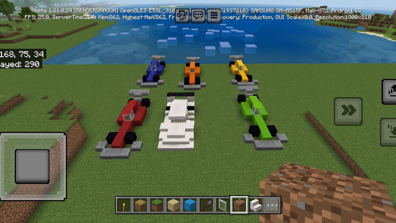 Minecraft Şehir in Bölüm 3.