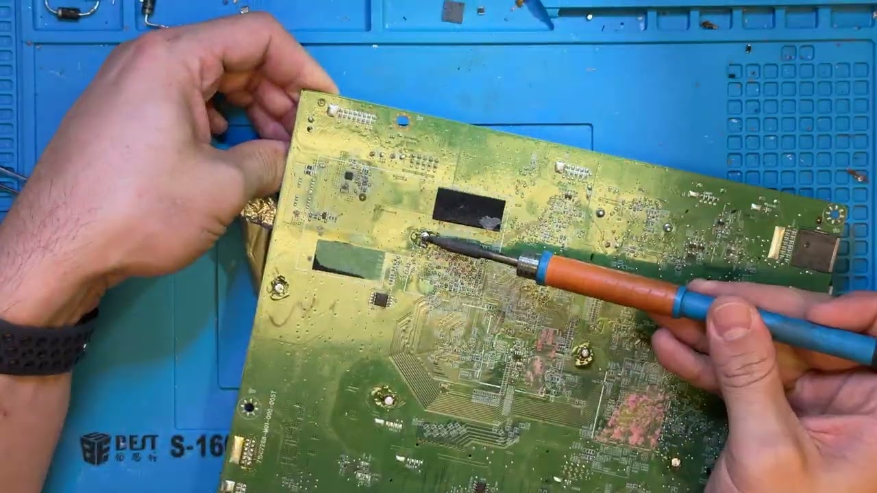 Vizio Mainboard - Heat Sink Removal