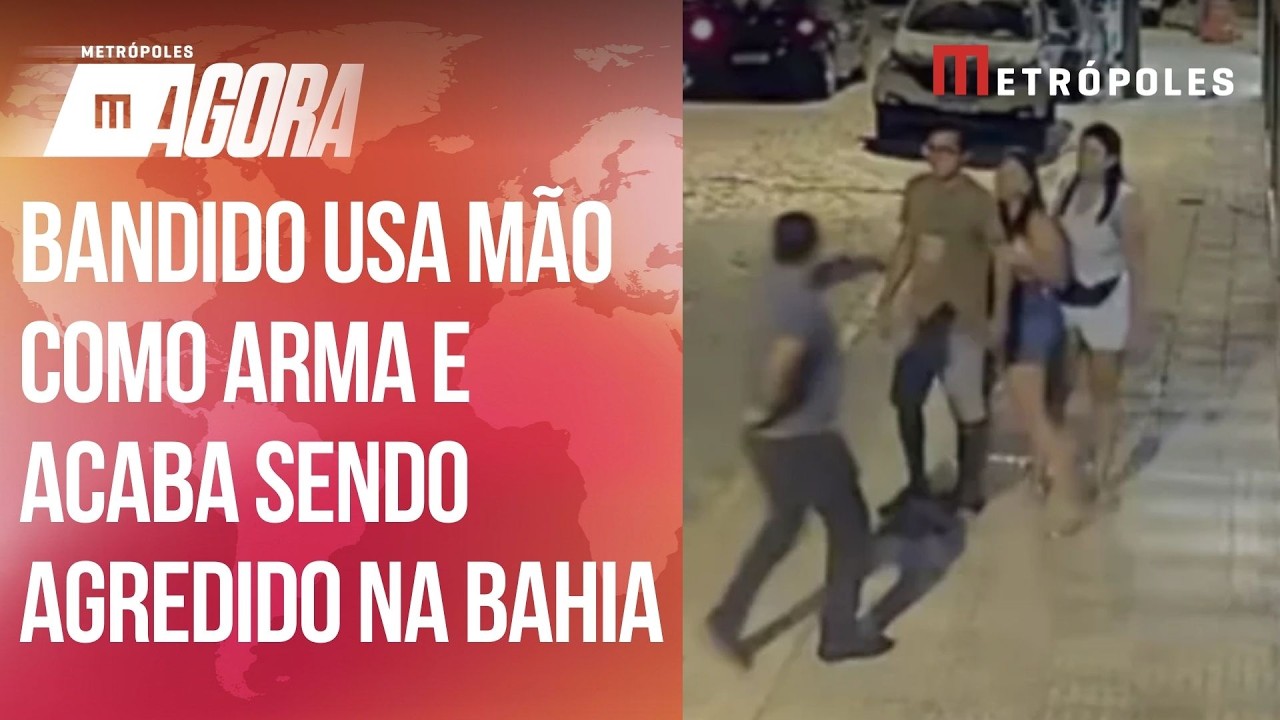 Ladrão trapalhão tenta assaltar com “arma de dedo” e se dá mal
