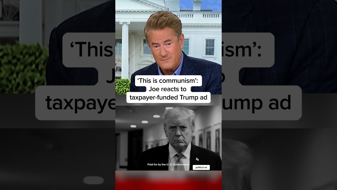 &lsquo;This is communism&rsquo;: Joe reacts to taxpayer-funded Trump ad