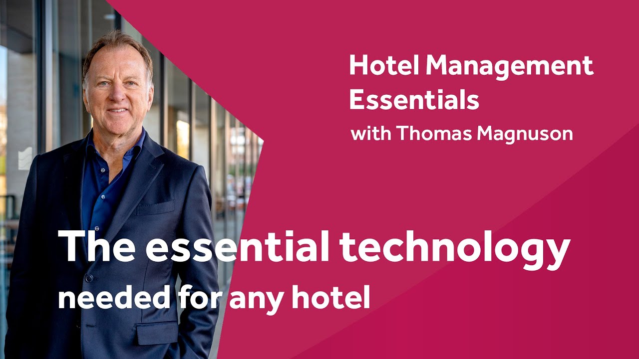 The essential technology needed for any hotel.