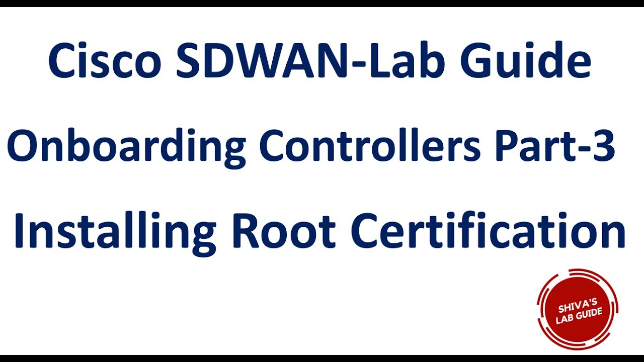 Контроллеры Cisco SDWAN Onboarding Controllers, часть 3. Установка и заключительные шаги корневой...