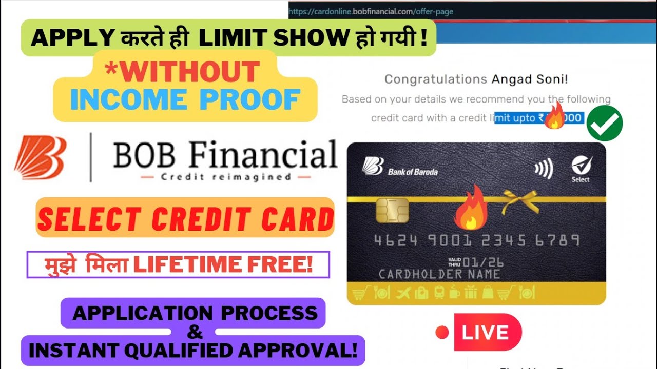 Кредитная карта Bank Of Baroda SELECT 💳 5-кратные бонусы, ОФОРМЛЕНИЕ ОНЛАЙН, сравнение с #BOB Eas...