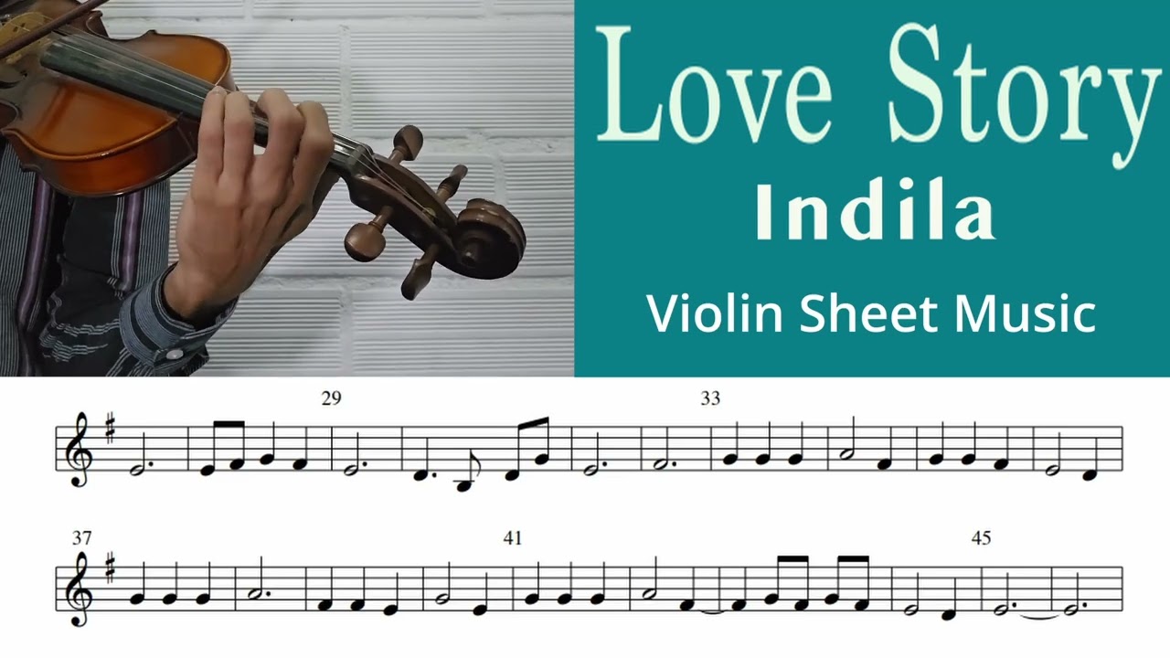 Indila - Love Story Easy violin tutorial #instrumental #cover #song #indila #lovestory