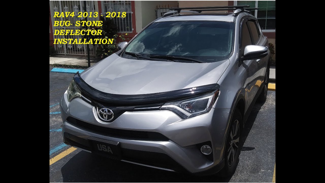 TOYOTA RAV4 2013-2018 BUG-STONE DEFLECTOR INSTALLATION